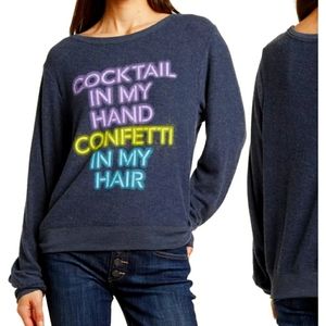 NWT Wildfox Cocktail Sweatshirt